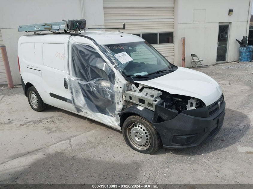 2017 Ram Promaster City Tradesman VIN: ZFBERFAB7H6D57088 Lot: 39010983