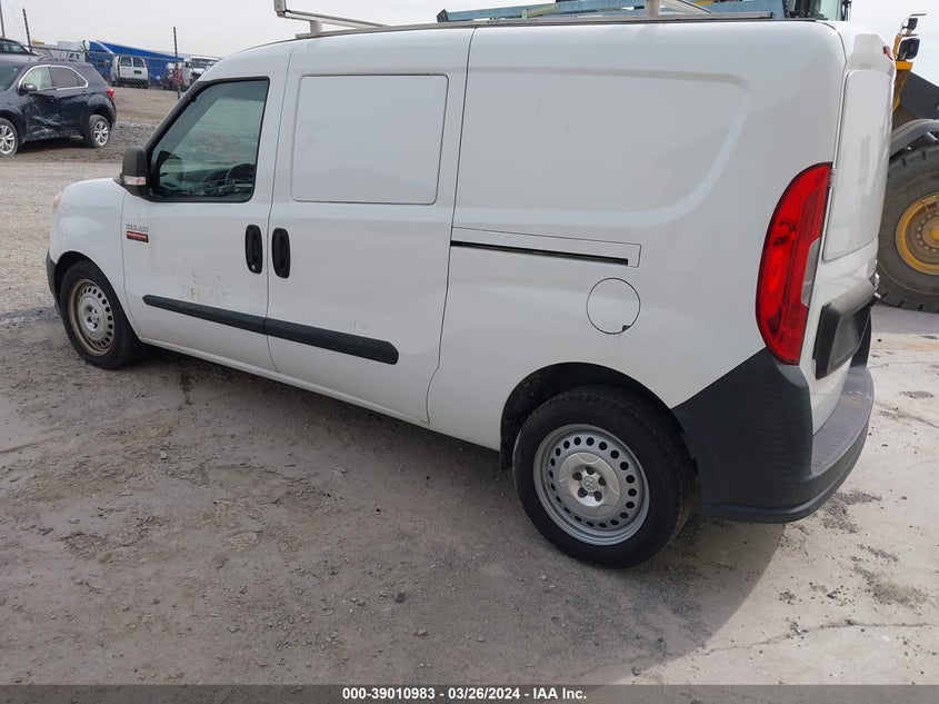 2017 Ram Promaster City Tradesman VIN: ZFBERFAB7H6D57088 Lot: 39010983