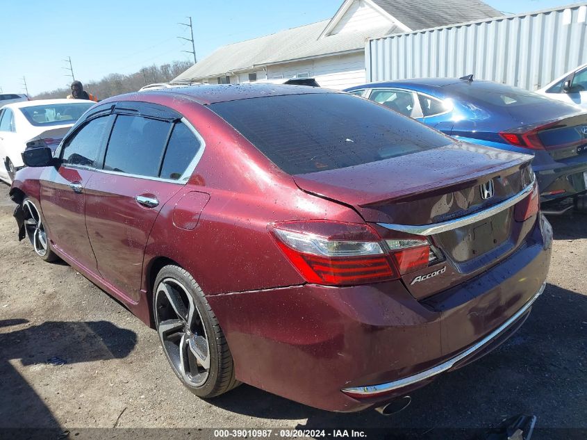 2017 Honda Accord Sport VIN: 1HGCR2F51HA146223 Lot: 39010987