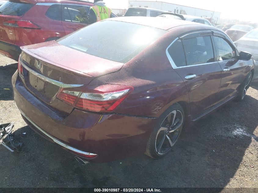 2017 Honda Accord Sport VIN: 1HGCR2F51HA146223 Lot: 39010987