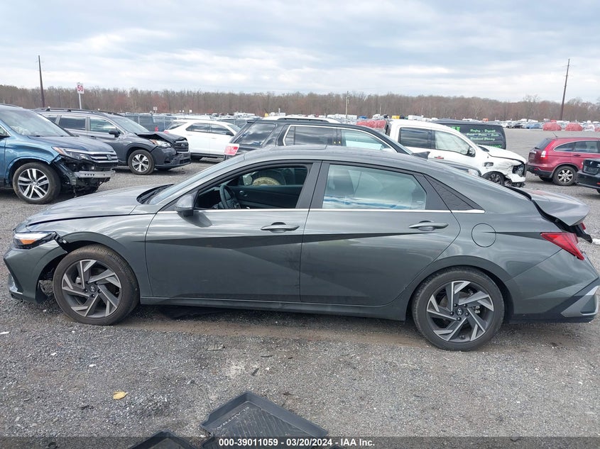 2024 HYUNDAI ELANTRA VIN: KMHLP4DG4RU663242