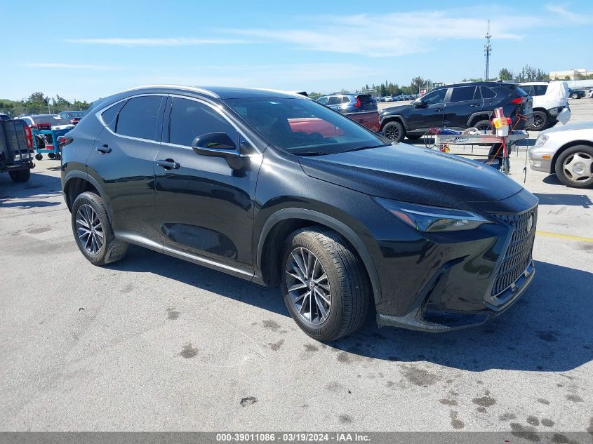 VIN 2T2ADCAZ7NC001775 2022 LEXUS NX 250 no.1