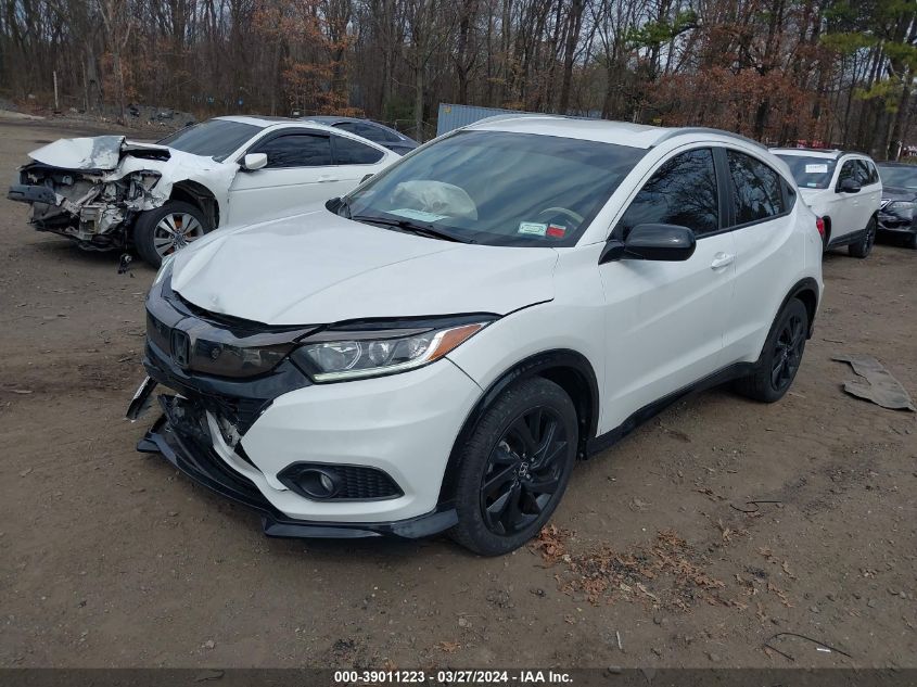 2021 Honda Hr-V Awd Sport VIN: 3CZRU6H10MM727177 Lot: 39011223