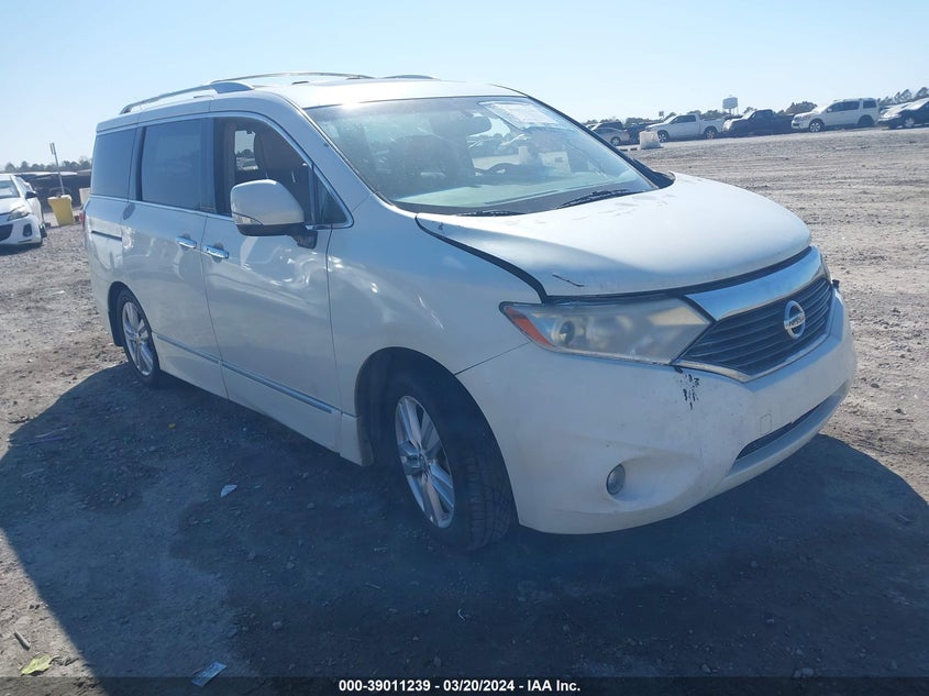 2011 Nissan Quest Le VIN: JN8AE2KP8B9012993 Lot: 39011239