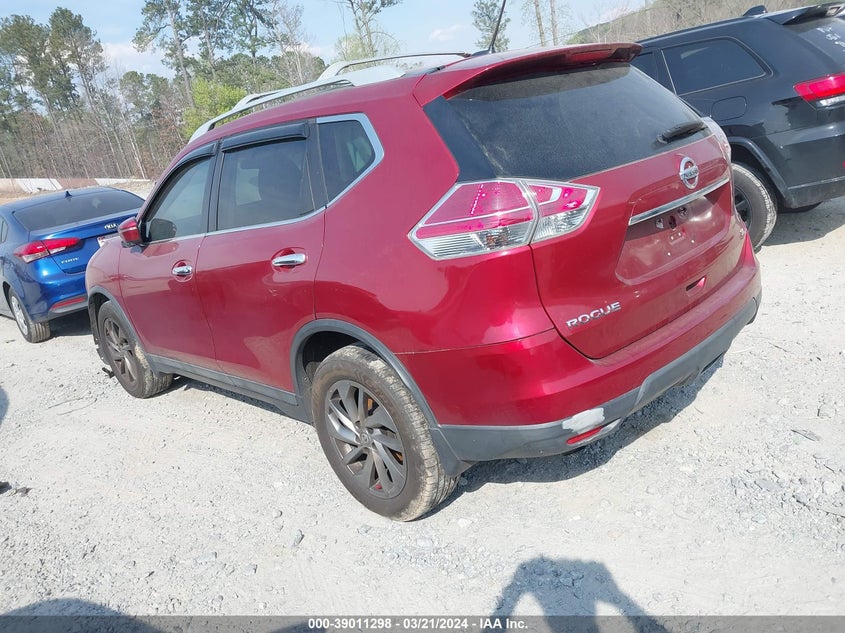 2015 NISSAN ROGUE SL - 5N1AT2MT1FC899448