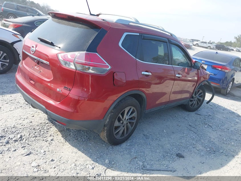 2015 NISSAN ROGUE SL - 5N1AT2MT1FC899448
