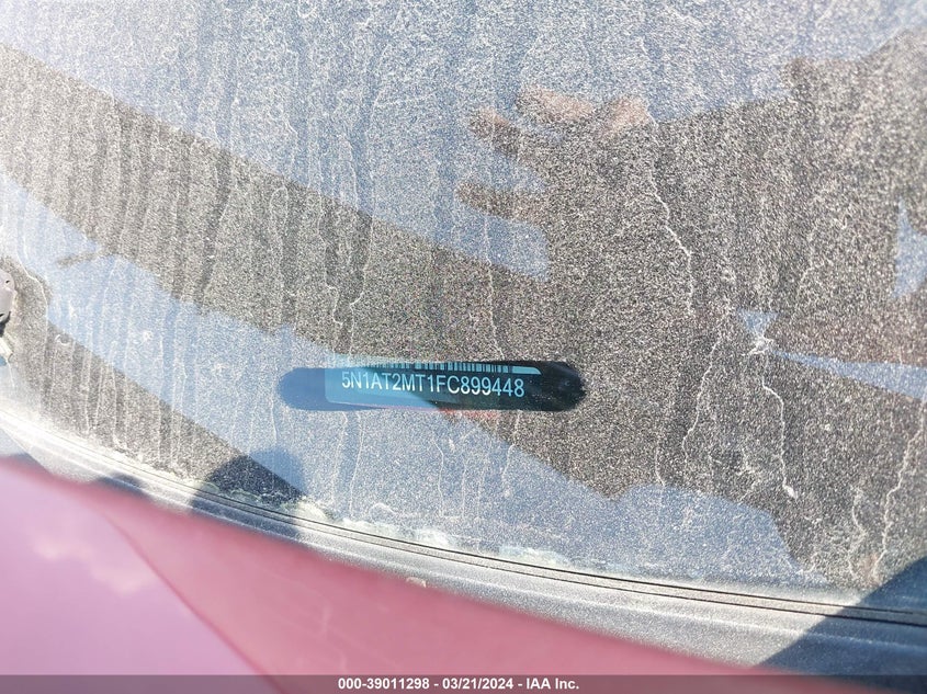 2015 NISSAN ROGUE SL - 5N1AT2MT1FC899448