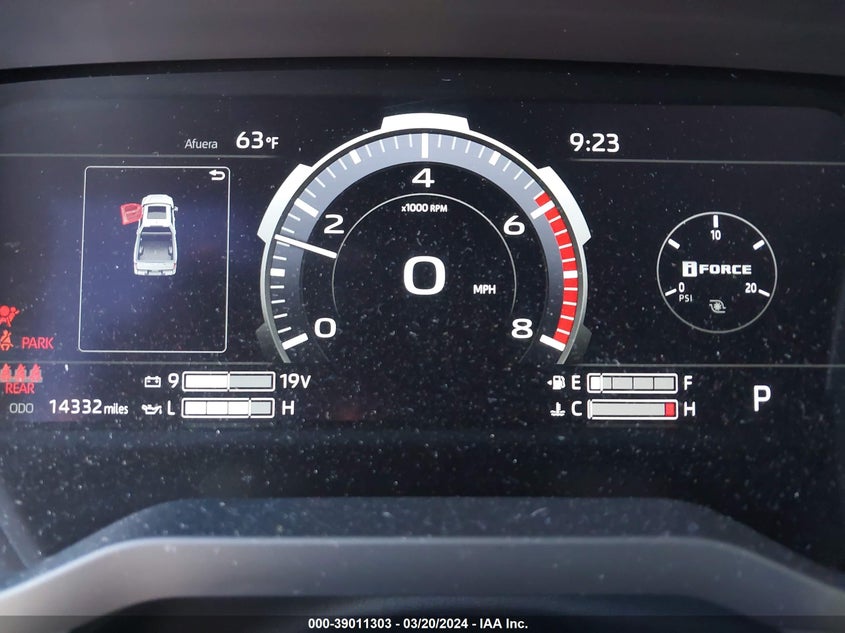VIN 5TFNA5DB3PX062943 2023 TOYOTA TUNDRA PLATINUM