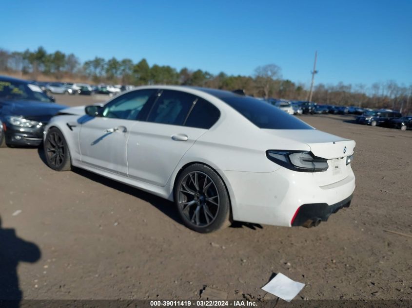 2019 BMW M5 Competition VIN: WBSJF0C57KB285614 Lot: 39011419