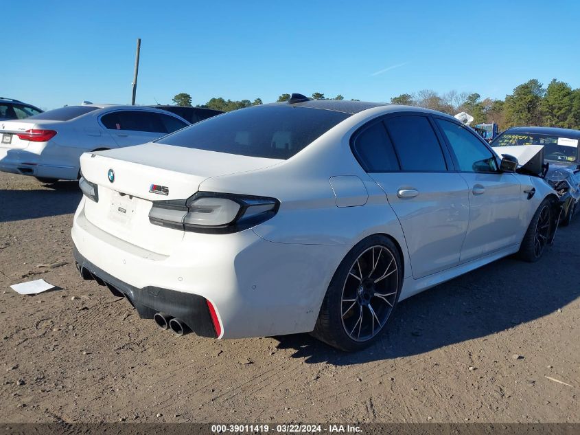 2019 BMW M5 Competition VIN: WBSJF0C57KB285614 Lot: 39011419