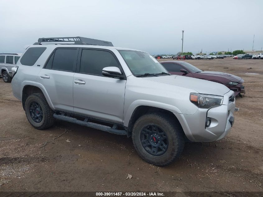 2021 Toyota 4Runner Sr5 Premium VIN: JTENU5JR7M5874161 Lot: 39246577