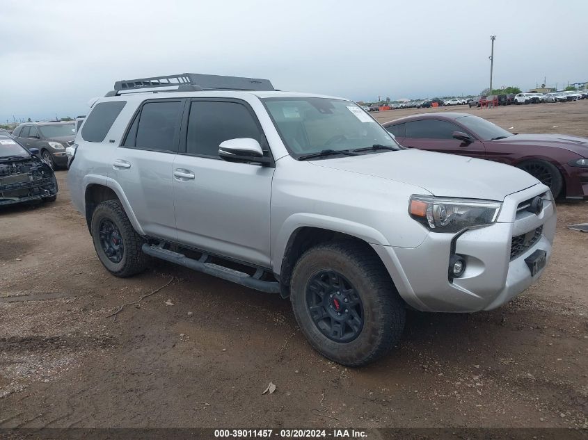 2021 Toyota 4Runner Sr5 Premium VIN: JTENU5JR7M5874161 Lot: 39246577