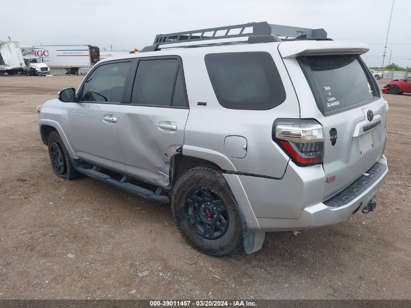 2021 Toyota 4Runner Sr5 Premium VIN: JTENU5JR7M5874161 Lot: 39246577