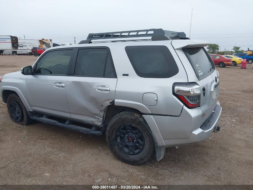 2021 Toyota 4Runner Sr5 Premium VIN: JTENU5JR7M5874161 Lot: 39246577