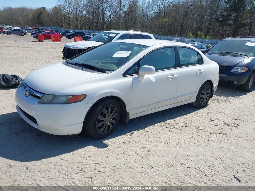 1HGFA16567L121917 | 2007 HONDA CIVIC