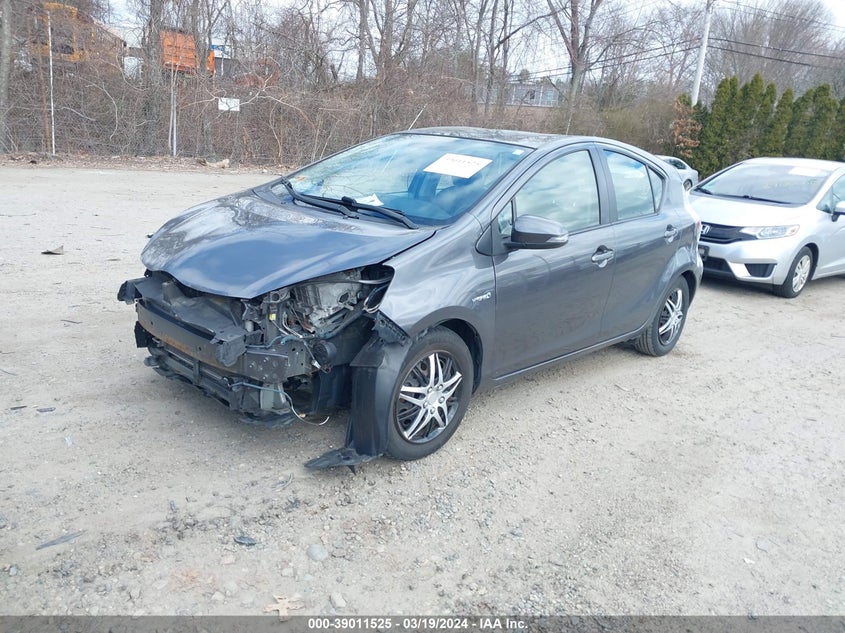 2012 Toyota Prius C Three VIN: JTDKDTB31C1004062 Lot: 39011525