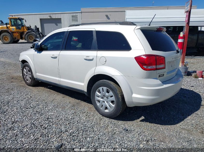 2015 Dodge Journey Se VIN: 3C4PDCAB2FT622308 Lot: 39011621