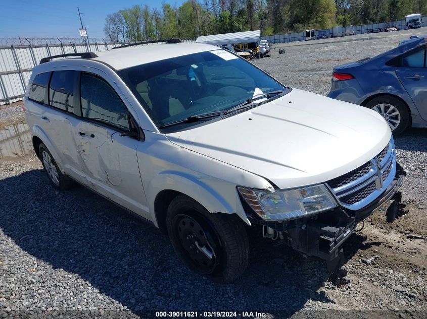 2015 Dodge Journey Se VIN: 3C4PDCAB2FT622308 Lot: 39011621