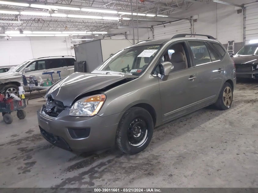 2010 Kia Rondo Lx VIN: KNAHG8C88A7300339 Lot: 39011661