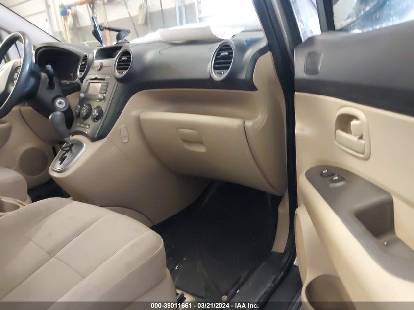 2010 Kia Rondo Lx VIN: KNAHG8C88A7300339 Lot: 39011661