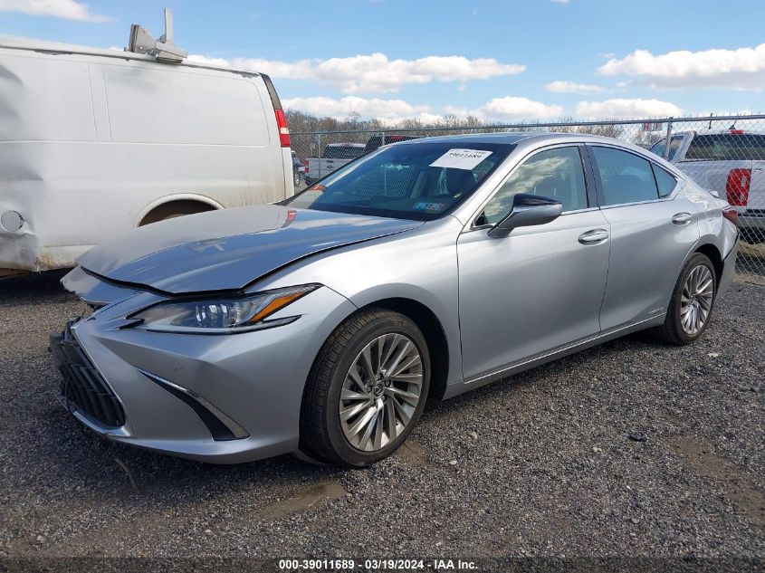 2022 Lexus Es 300H Luxury VIN: 58AEA1C19NU013931 Lot: 39011689