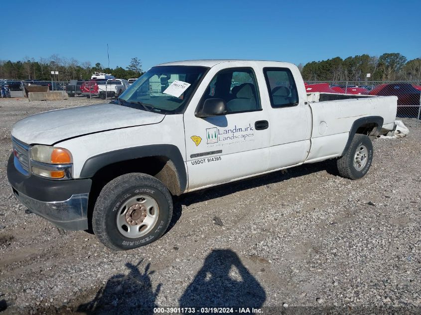 1GTHC29U11E330911 | 2001 GMC SIERRA 2500HD