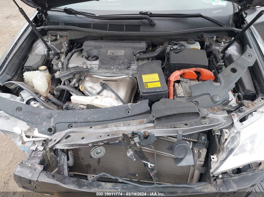 2014 TOYOTA CAMRY HYBRID XLE - 4T1BD1FK3EU139689