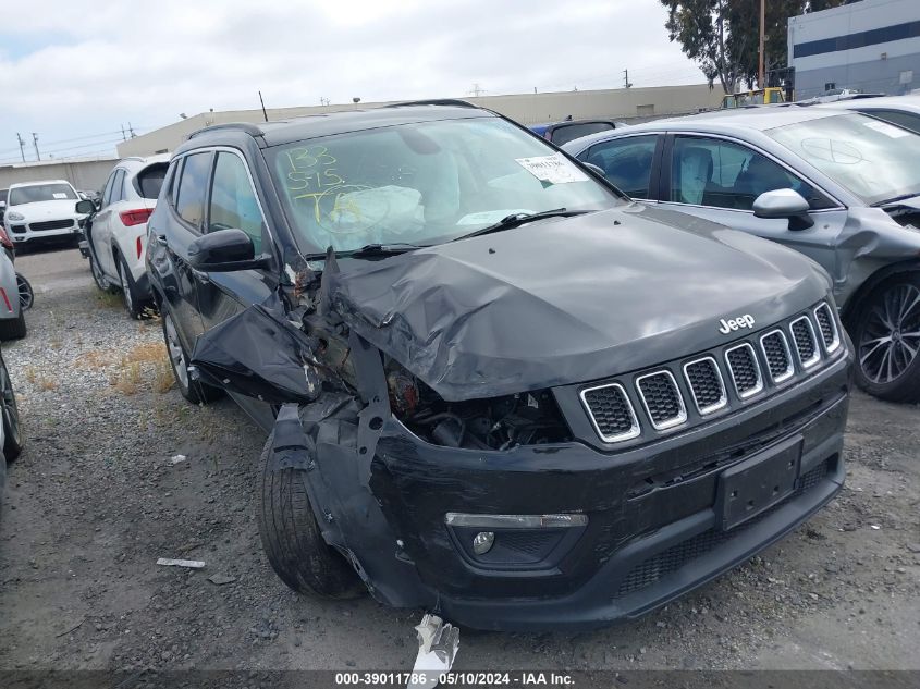 2019 JEEP COMPASS LATITUDE 4X4 - 3C4NJDBB5KT600883