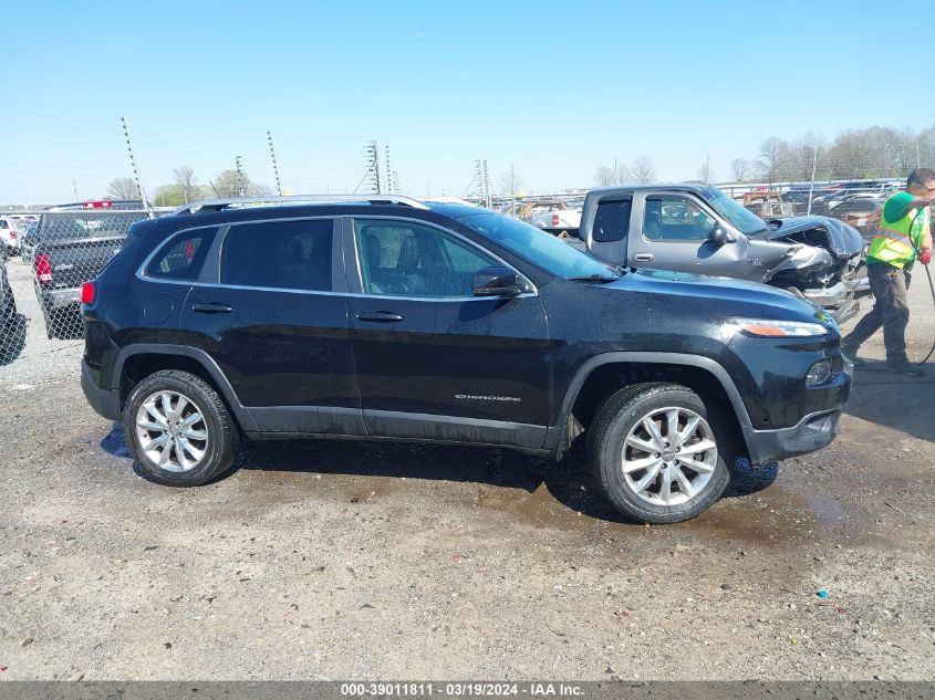 2014 Jeep Cherokee Limited VIN: 1C4PJMDS4EW170039 Lot: 39011811