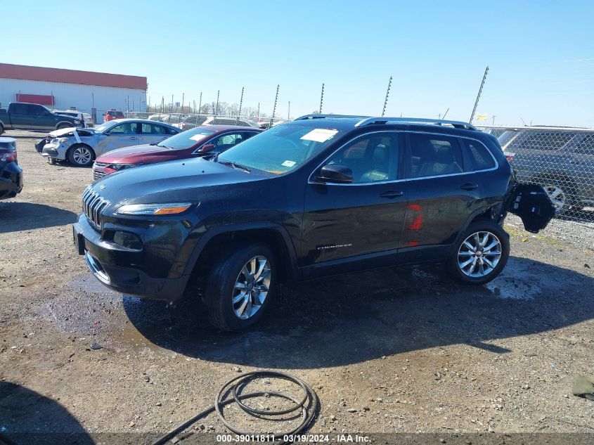 2014 Jeep Cherokee Limited VIN: 1C4PJMDS4EW170039 Lot: 39011811