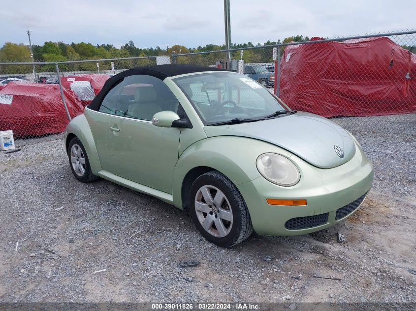 2007 Volkswagen New Beetle 2.5 VIN: 3VWRF31Y17M423671 Lot: 39011826