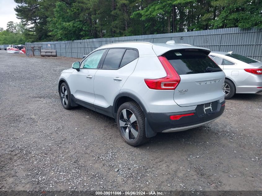 2022 Volvo Xc40 VIN: YV4162UKXN2789258 Lot: 39011866