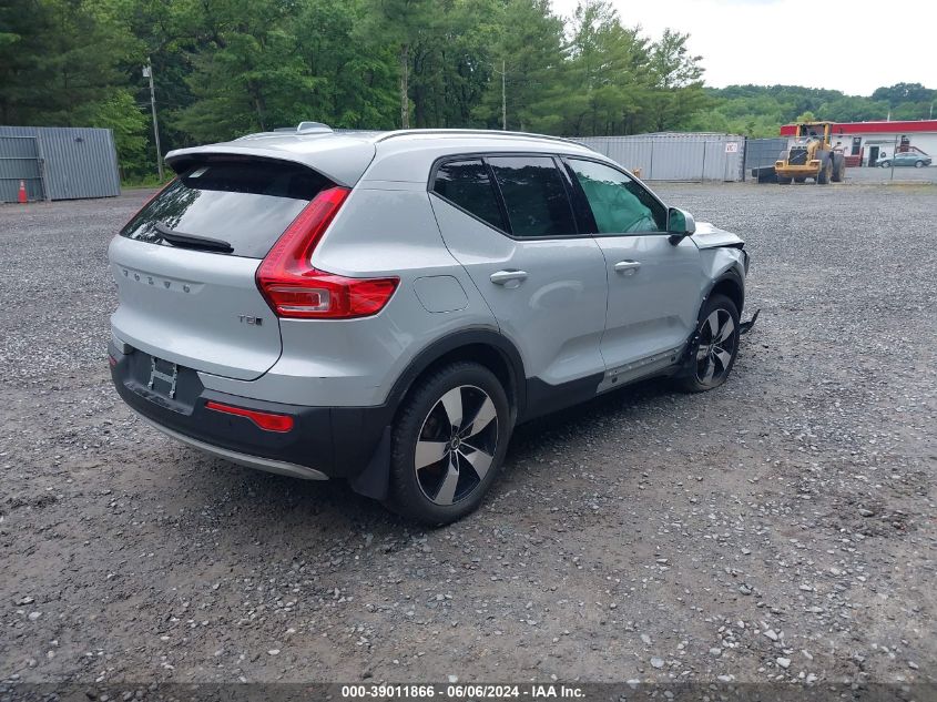 2022 Volvo Xc40 VIN: YV4162UKXN2789258 Lot: 39011866