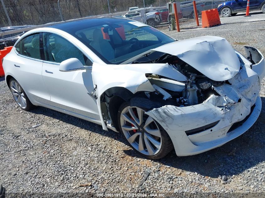 2019 TESLA MODEL 3 LONG RANGE/PERFORMANCE - 5YJ3E1EB7KF487541