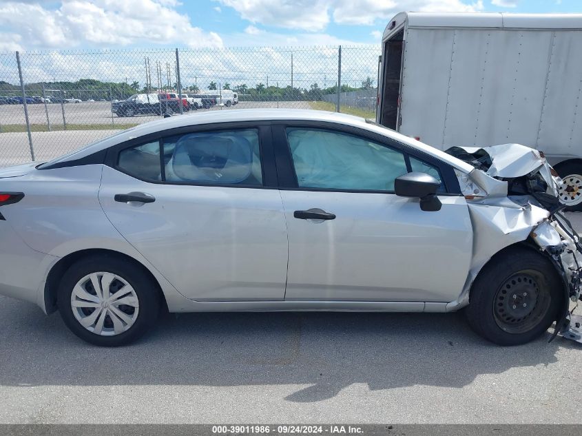 2021 Nissan Versa S Xtronic Cvt VIN: 3N1CN8DV2ML810468 Lot: 39011986