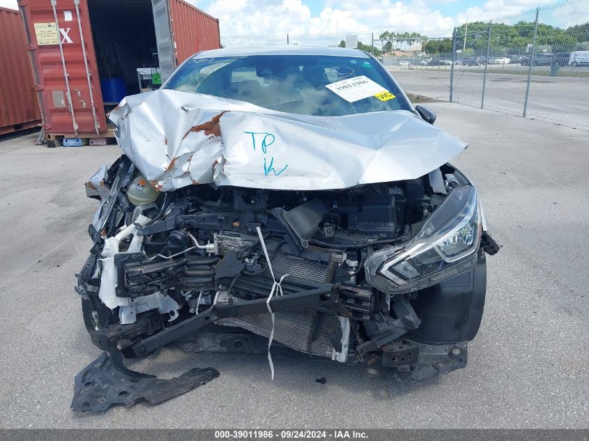 2021 Nissan Versa S Xtronic Cvt VIN: 3N1CN8DV2ML810468 Lot: 39011986