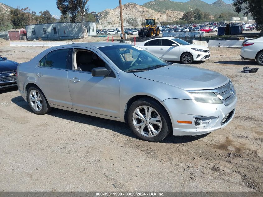 2012 Ford Fusion Se VIN: 3FAHP0HG0CR367264 Lot: 39011990