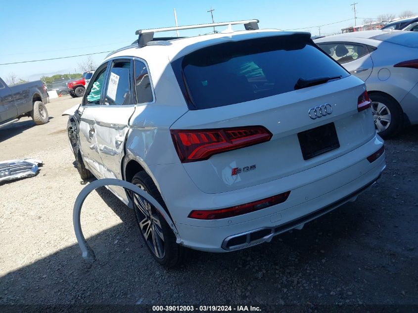 2018 Audi Sq5 3.0T Premium Plus VIN: WA1A4AFY5J2170995 Lot: 39012003