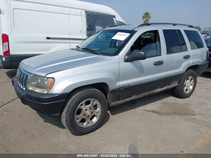 1J4GX48S12C280322 2002 Jeep Grand Cherokee Laredo