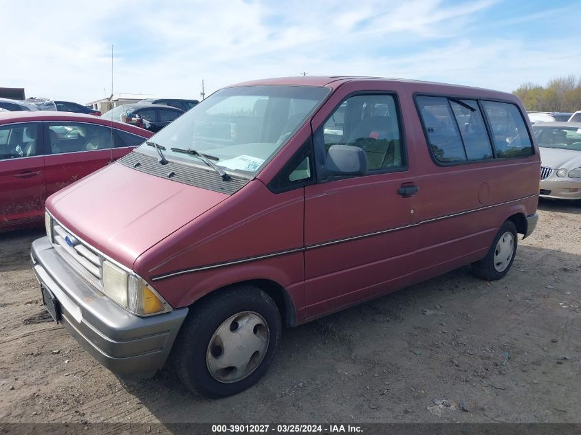 1995 Ford Aerostar VIN: 1FMCA11U8SZB05638 Lot: 39012027