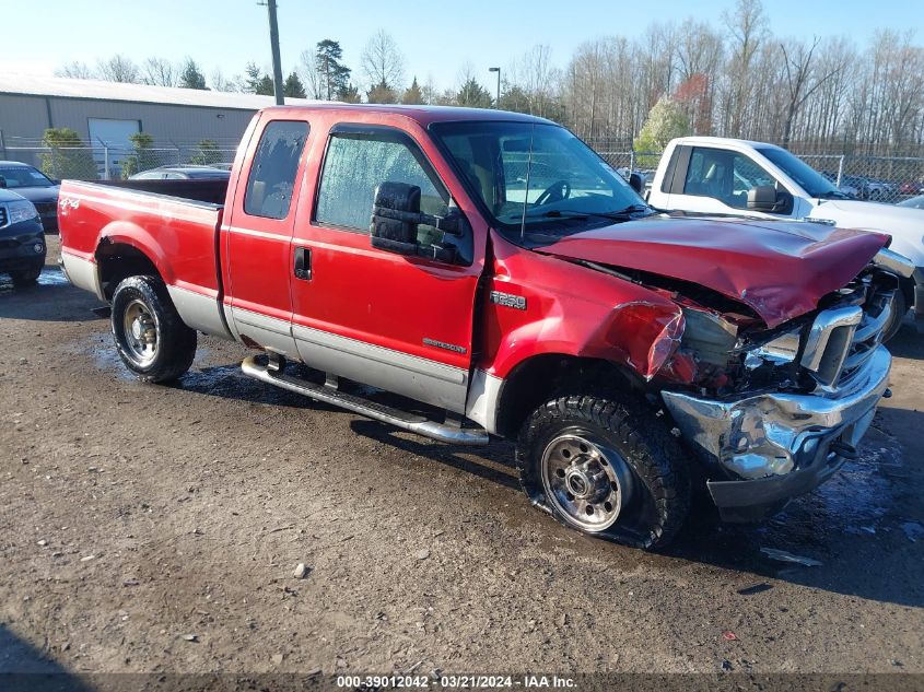 2002 Ford F-250 Lariat/Xl/Xlt VIN: 1FTNX21F32EB85022 Lot: 39012042