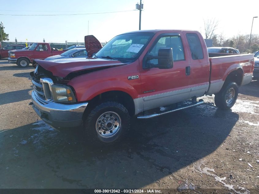 2002 Ford F-250 Lariat/Xl/Xlt VIN: 1FTNX21F32EB85022 Lot: 39012042