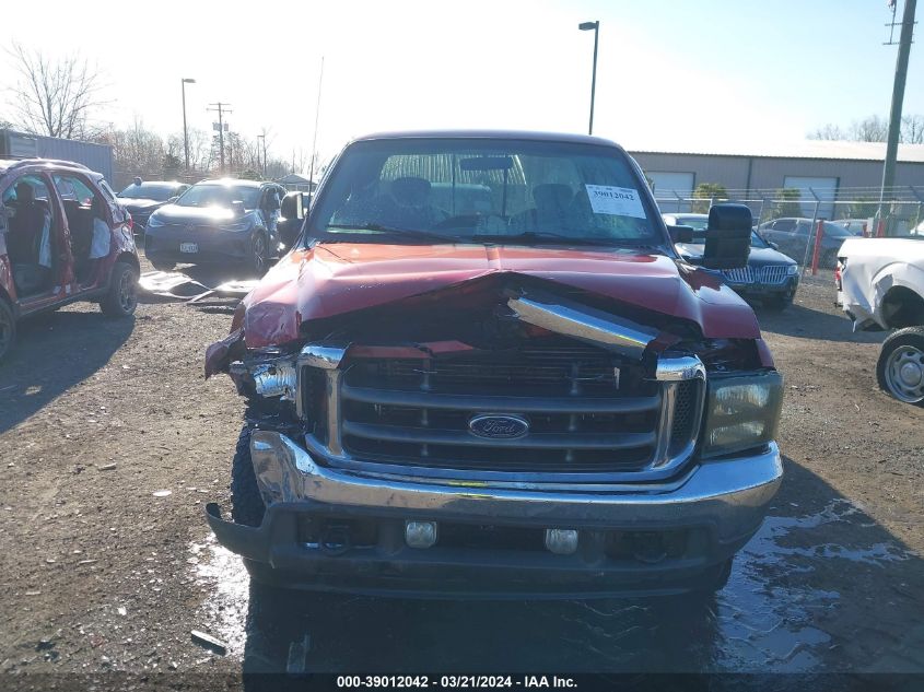 2002 Ford F-250 Lariat/Xl/Xlt VIN: 1FTNX21F32EB85022 Lot: 39012042