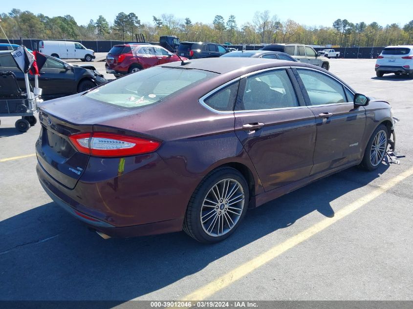 3FA6P0LU3DR266824 | 2013 FORD FUSION HYBRID