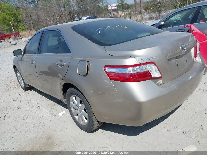 JTNBB46K073019252 | 2007 TOYOTA CAMRY HYBRID