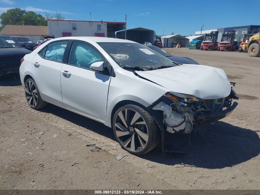 2019 Toyota Corolla Se VIN: 5YFBURHE1KP933223 Lot: 39012123