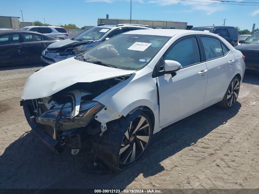 2019 Toyota Corolla Se VIN: 5YFBURHE1KP933223 Lot: 39012123