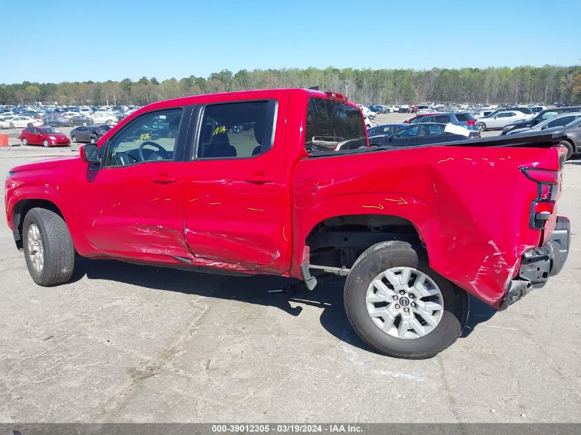 2022 Nissan Frontier Sv 4X2 VIN: 1N6ED1EJ4NN663175 Lot: 39012305