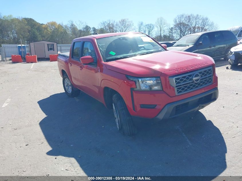 2022 Nissan Frontier Sv 4X2 VIN: 1N6ED1EJ4NN663175 Lot: 39012305