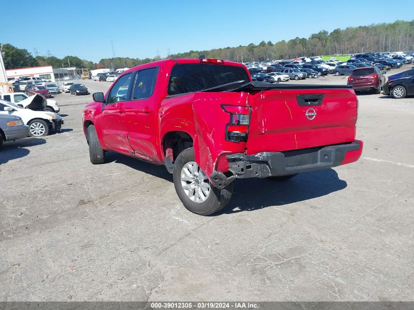 2022 Nissan Frontier Sv 4X2 VIN: 1N6ED1EJ4NN663175 Lot: 39012305